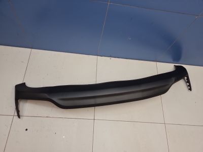 Юбка заднего бампера для Hyundai Solaris 2017-