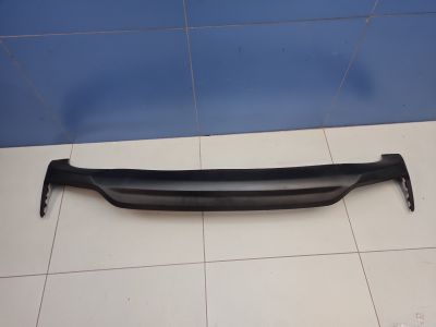 Юбка заднего бампера для Hyundai Solaris 2017-