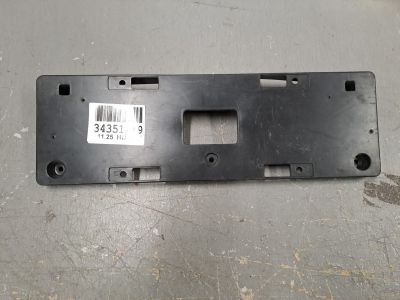 Накладка переднего бампера под номер