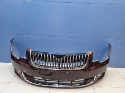 Бампер передний для Skoda Superb 3T 2008-2015