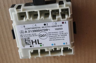 Блок комфорта задней левой двери для Mercedes E-klasse W213 2016-