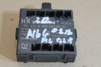 Блок комфорта задней правой двери для Mercedes M-klasse W166 ML GLE 2011-2018