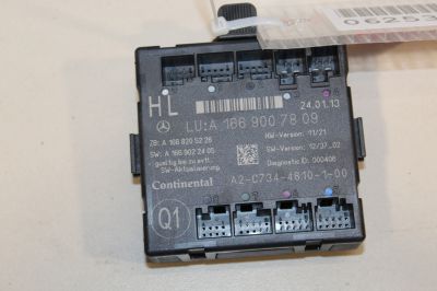 Блок комфорта задней левой двери для Mercedes M-klasse W166 ML GLE 2011-2018