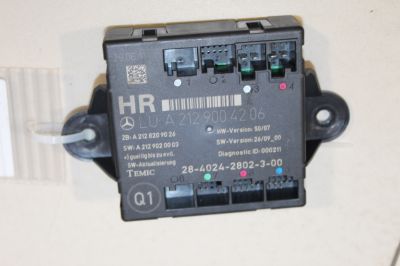 Блок комфорта задней правой двери для Mercedes E-klasse W212 2009-2016