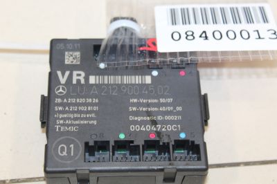 Блок комфорта передней правой двери для Mercedes E-klasse W212 2009-2016