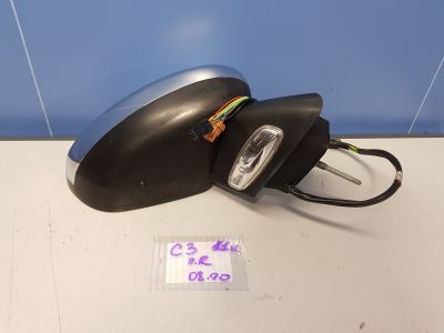 Зеркало правое для Citroen C3 2009-2016