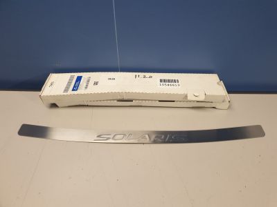 Защитная накладка заднего бампера для Hyundai Solaris 2010-2017