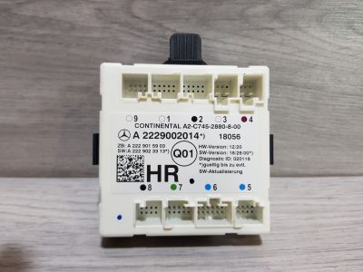 Блок комфорта задней правой двери для Mercedes C-klasse W205 2014-