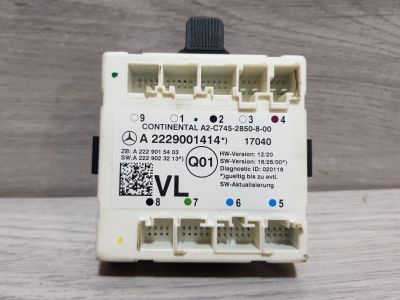 Блок комфорта передней левой двери для Mercedes C-klasse W205 2014-