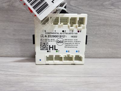 Блок комфорта задней левой двери для Mercedes C-klasse W205 2014-