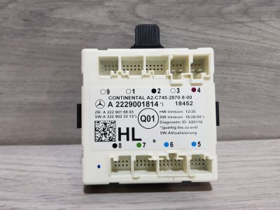 Блок комфорта задней левой двери для Mercedes GLC-klasse X253 2015-