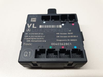 Блок комфорта передней левой двери для Mercedes E-klasse W212 2009-2016