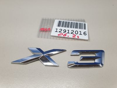 Эмблема двери багажника для BMW X3 G01 G08 2017-