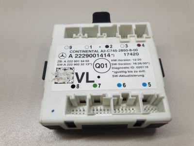 Блок комфорта передней левой двери для Mercedes GLC-klasse C253 Coupe 2016-