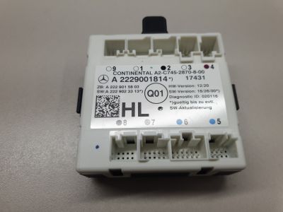 Блок комфорта задней левой двери для Mercedes GLC-klasse C253 Coupe 2016-