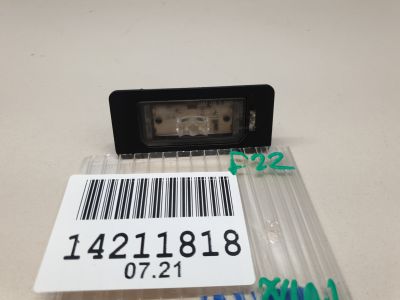 Фонарь подсветки номерного знака для BMW 3 F30 2011-2018