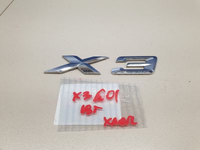 Эмблема двери багажника для BMW X3 G01 G08 2017-