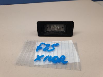 Фонарь подсветки номерного знака для BMW X3 F25 2010-2017