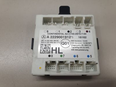 Блок комфорта задней левой двери для Mercedes GLC-klasse X253 2015-