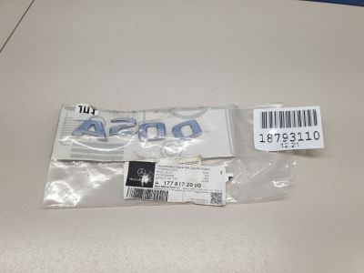 Эмблема двери багажника для Mercedes A-klasse W177 2018-