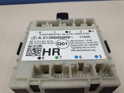 Блок комфорта задней правой двери для Mercedes E-klasse W213 2016-