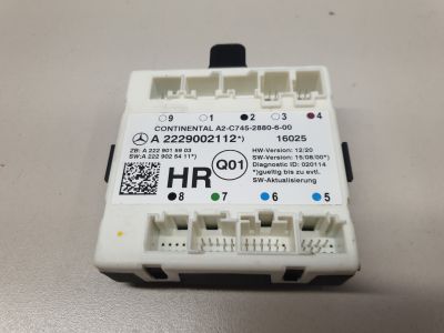 Блок комфорта задней правой двери для Mercedes GLC-klasse X253 2015-